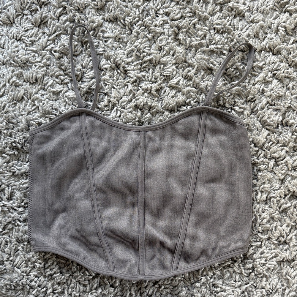 Garage Charcoal Tank Top